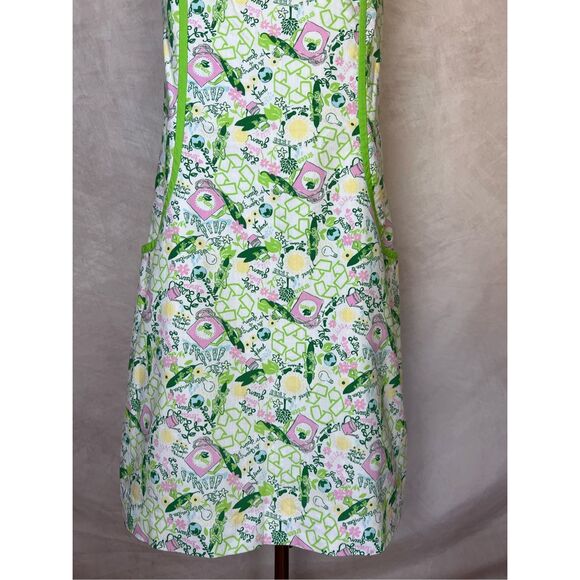 Lilly Pulitzer Originals Collection Worth Shift Dress Queen Of Green size 10 RAR - Picture 3 of 7